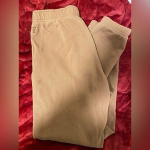 TNA cozy fleece boyfriend sweatpants